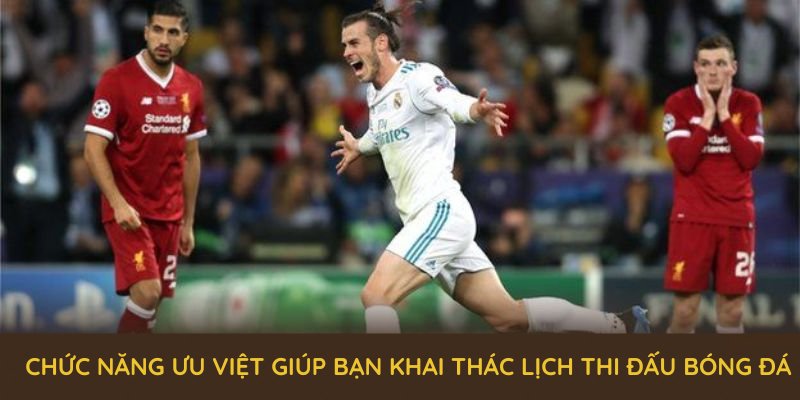 chức năng giúp khai thác lịch thi đấu bóng đá trên cakhiatv